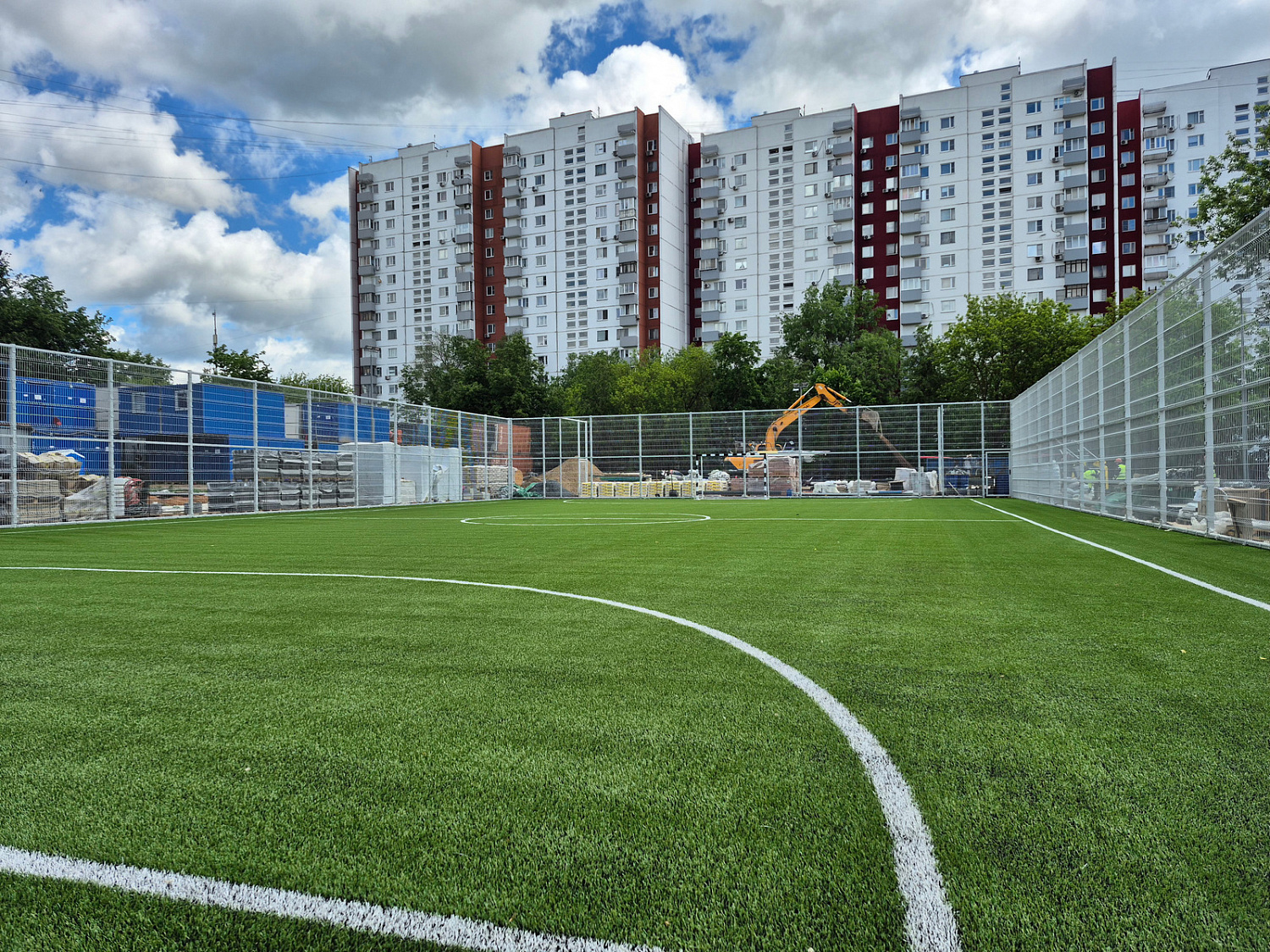 Футбольное поле, г. Москва, Школа № 1476