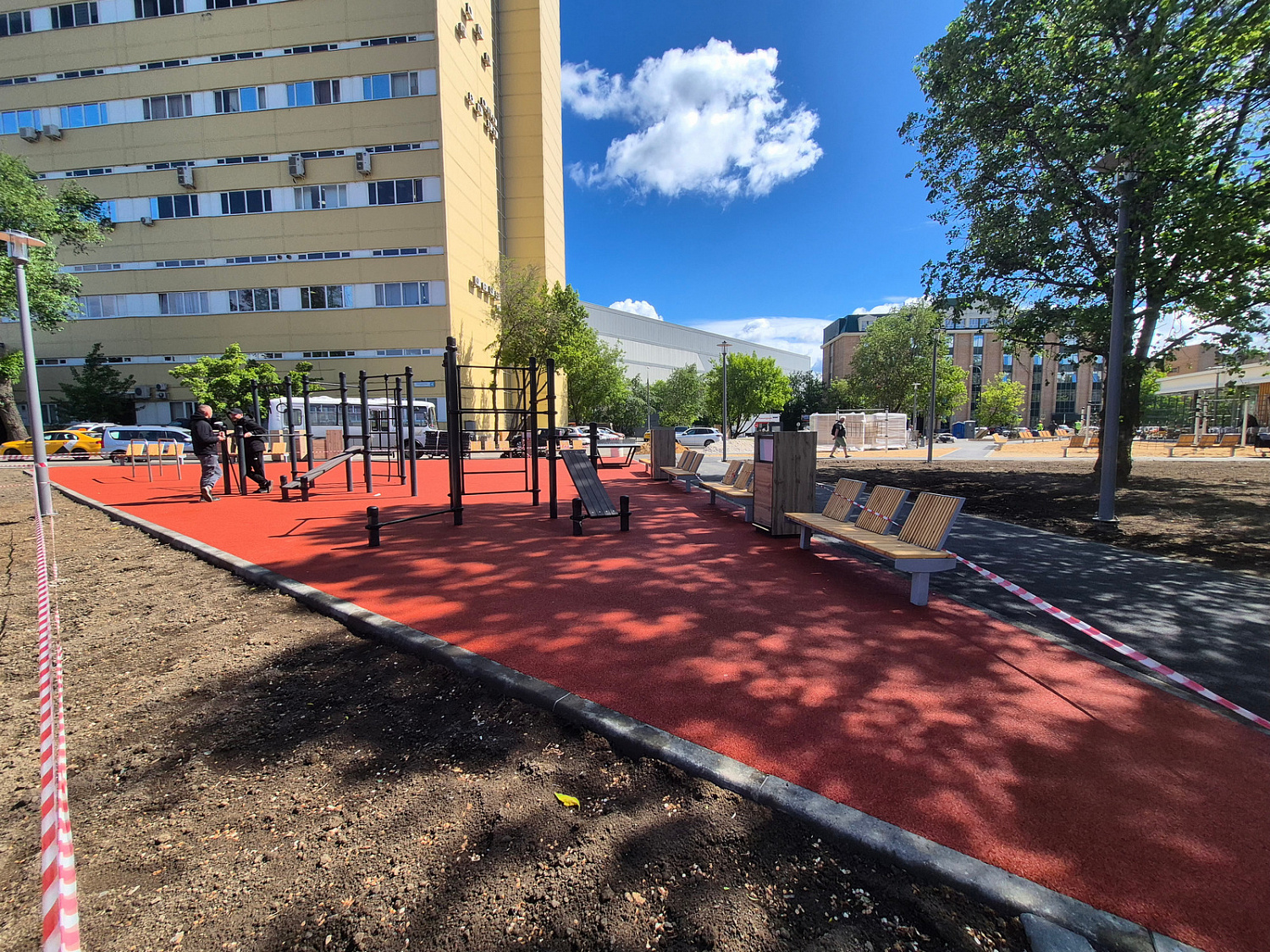 Спортивная площадка, г. Москва, Владимировский пруд